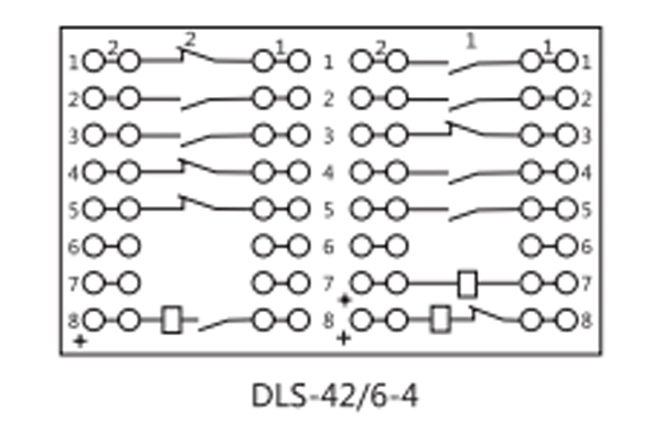 DLS-42/6-4接线图 DLS-42/6-4接线图