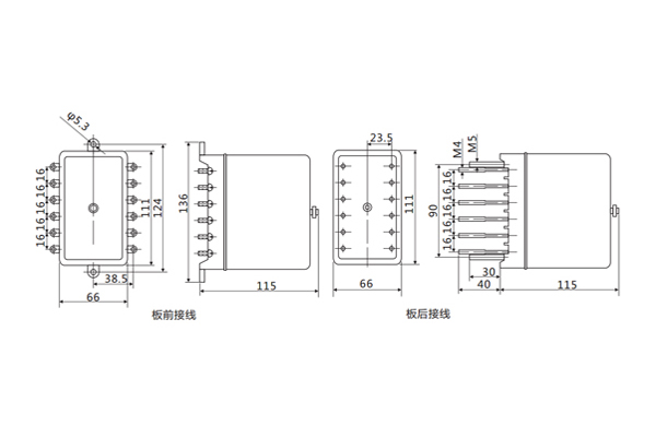 ZJ4开孔尺寸图
